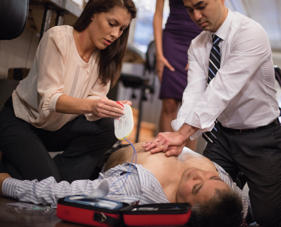 Heart Attack Victim - AED